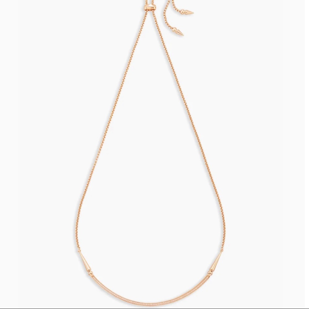Kendra Scott Scottie Choker Necklace - Rose Gold